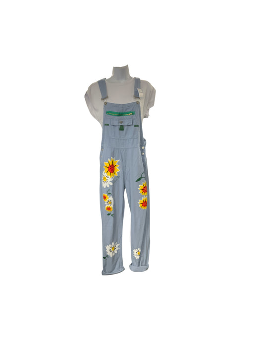 Women's Overall Jeans Blue S