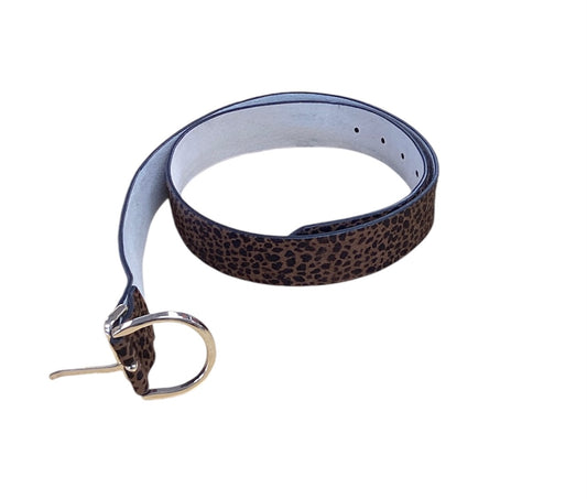 White House Black Market Cheetah Belt