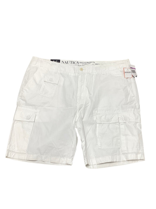 NWT Nautica Men’s White Shorts 38