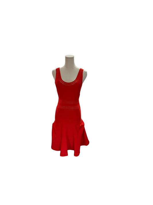 Diane Von Furstenberg Women's Dress Orange 0=XS
