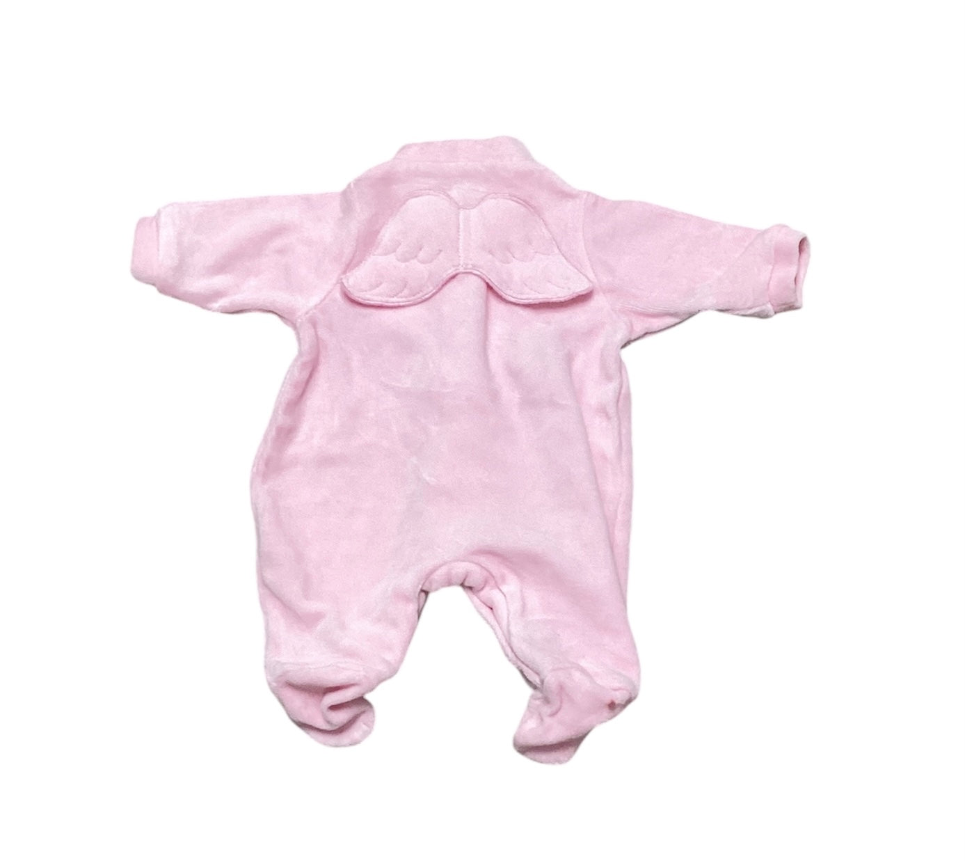 NWT Marie Chantal Girls Pink Velour Onesie