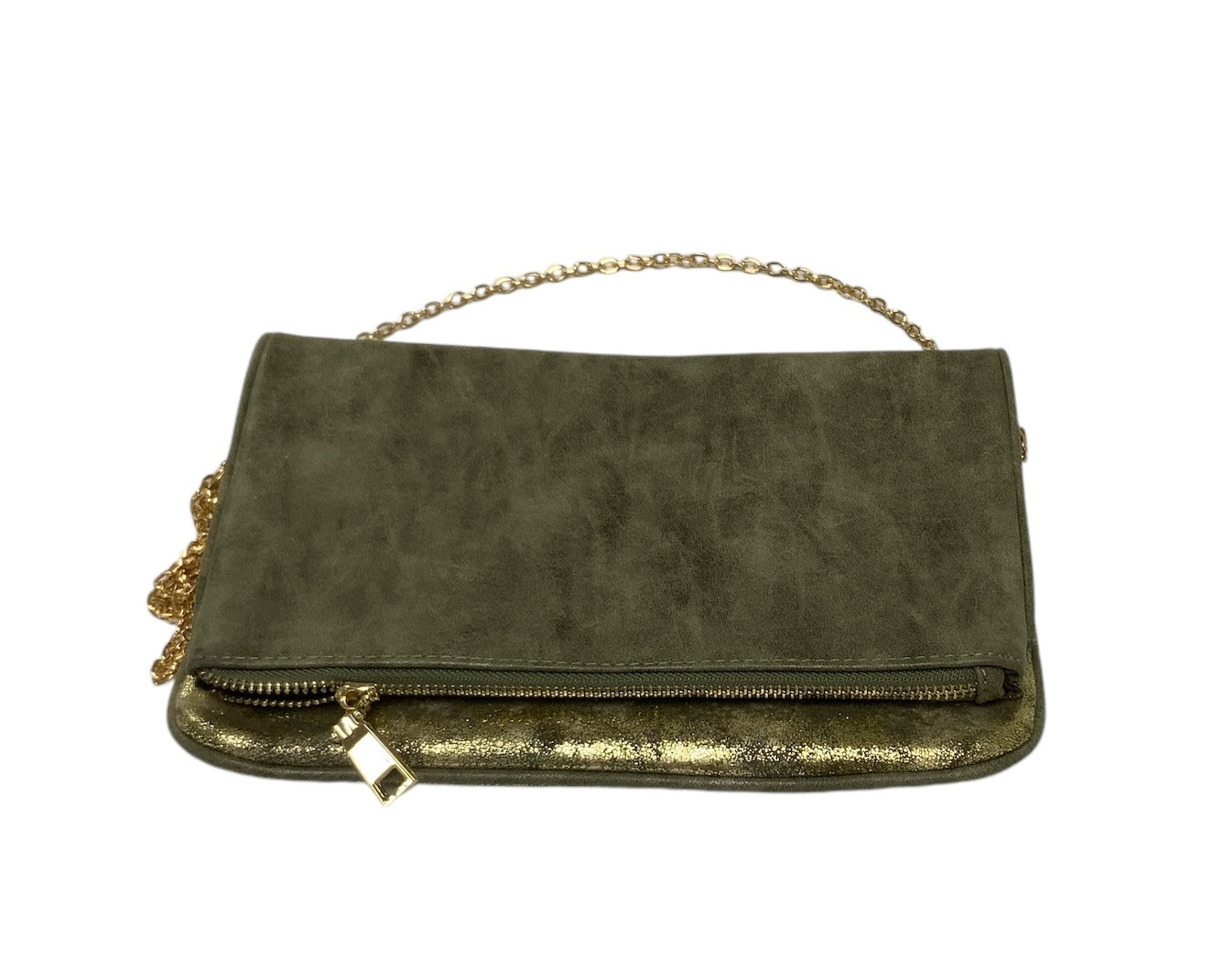 Green and Gold Handbag