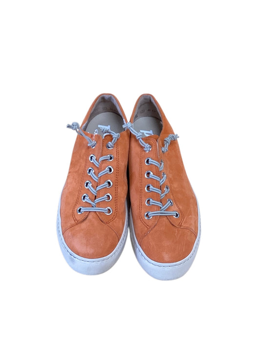 Paul Green Orange Sneakers 7