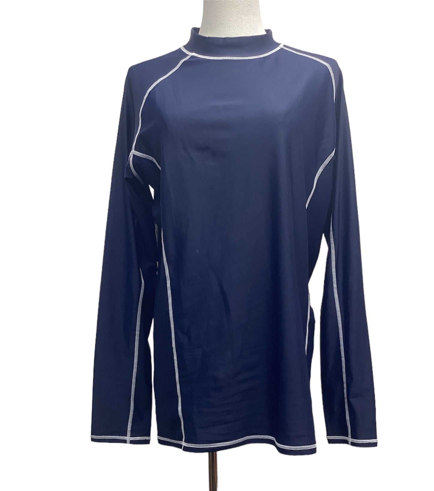 Men's Rash Guard Shirt Navy L