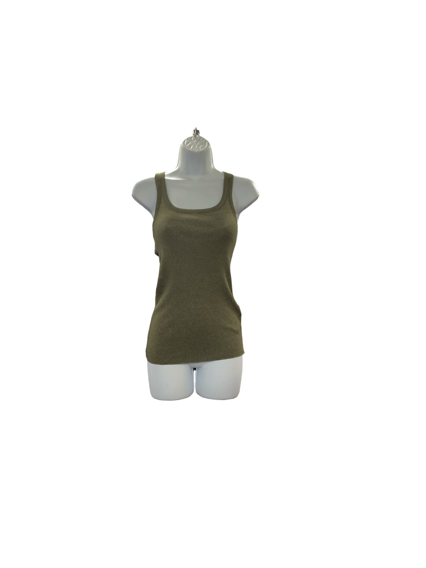 Ralph Lauren Women's Tank Gold Metallic M