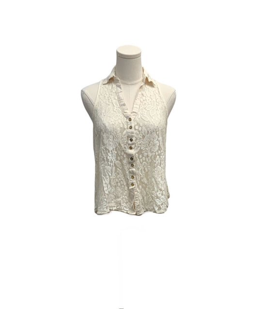 Cozy Jr. Lace Top Cream S