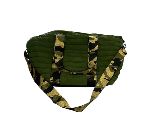 Think Royln Green Camouflage Bag