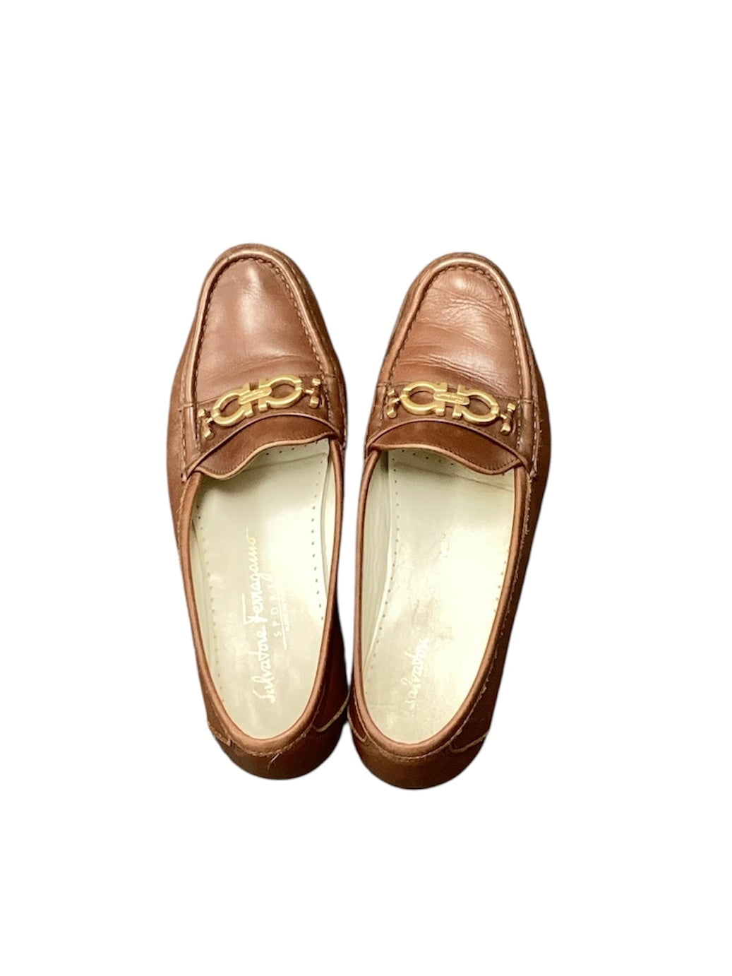 Salvatore Ferragamo Brown Loafers 8