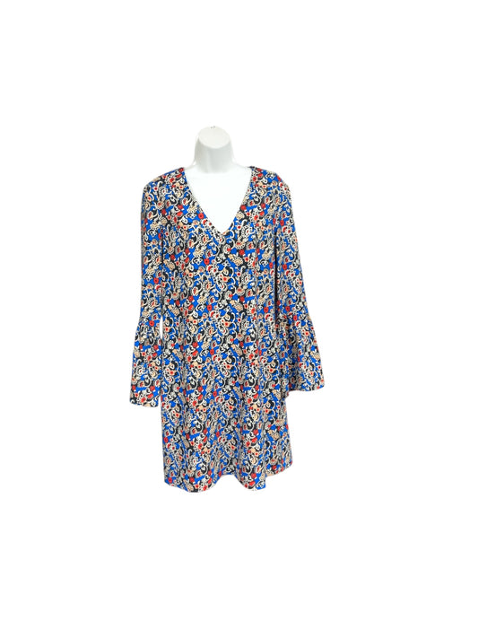 Charles Henry Women's Dress Blue Multi M