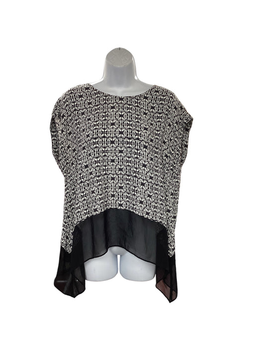 KarenKane Women's Blouse Black&White M
