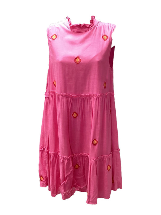 J Marie Women's Dress Fucshia XS