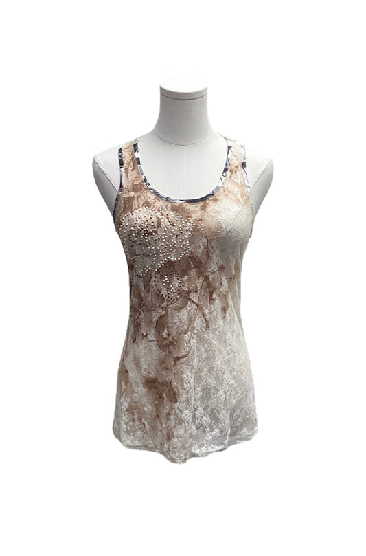 American Rag Jr. Lace Pearl Tank S