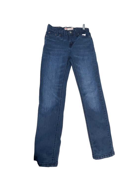 Levis 502 Regular Taper Kids Denim Jeans Blue Size 12R/26X27