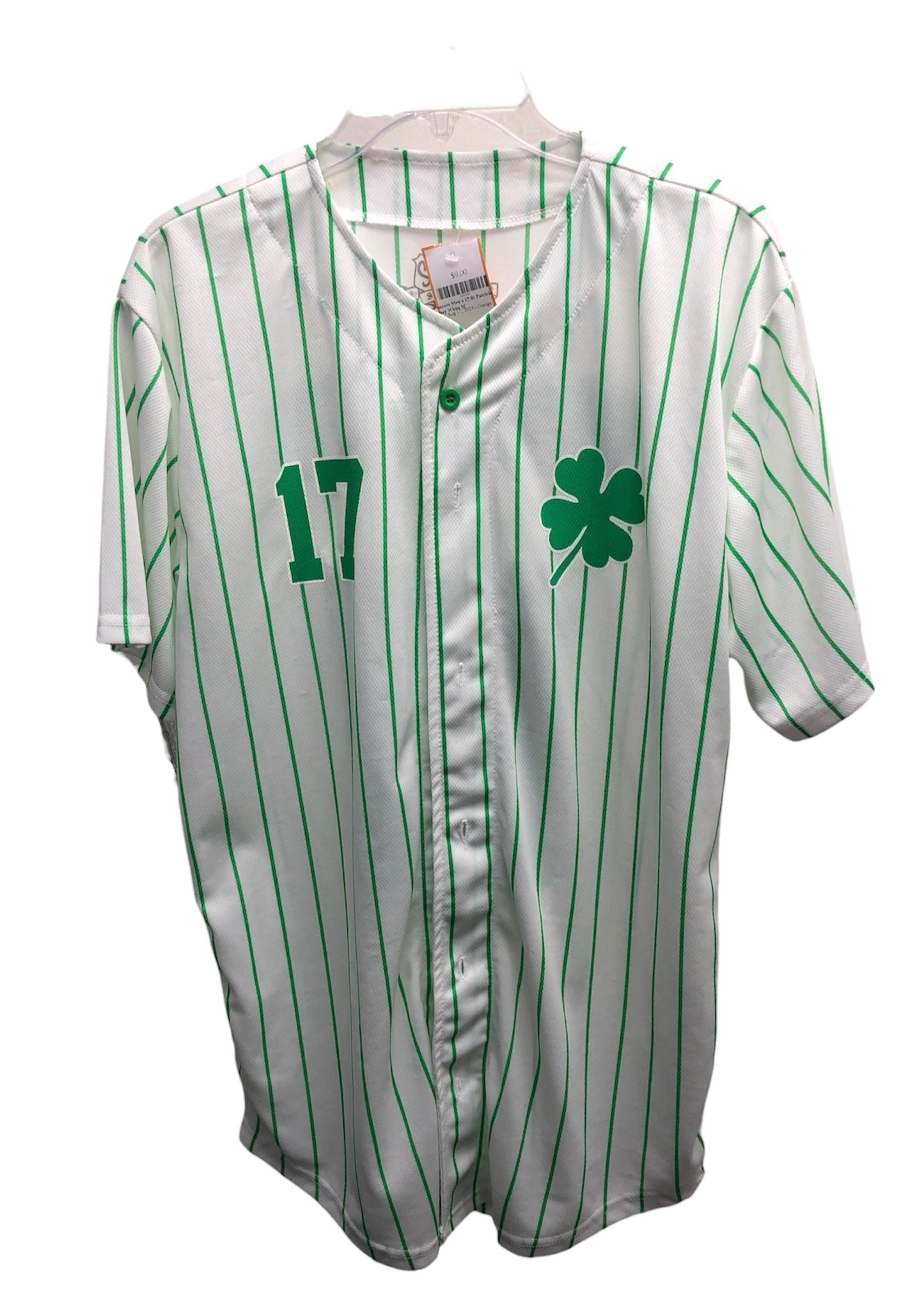 Spencers Men's 17 St Patricks Jersey White M