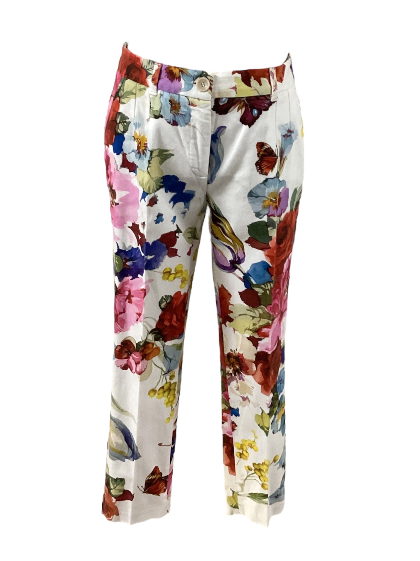 Dolce & Gabbana Floral Pants 40