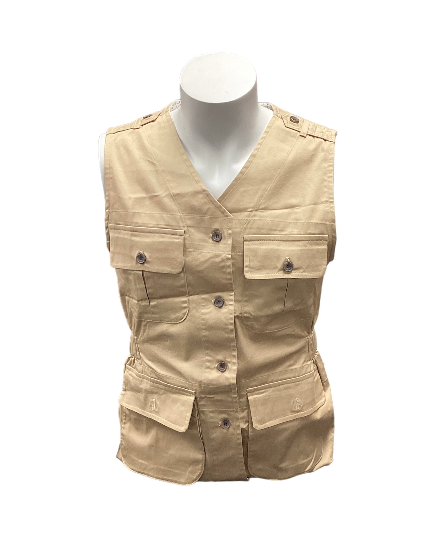 Kevin's Plantation Men's Vest Khaki S