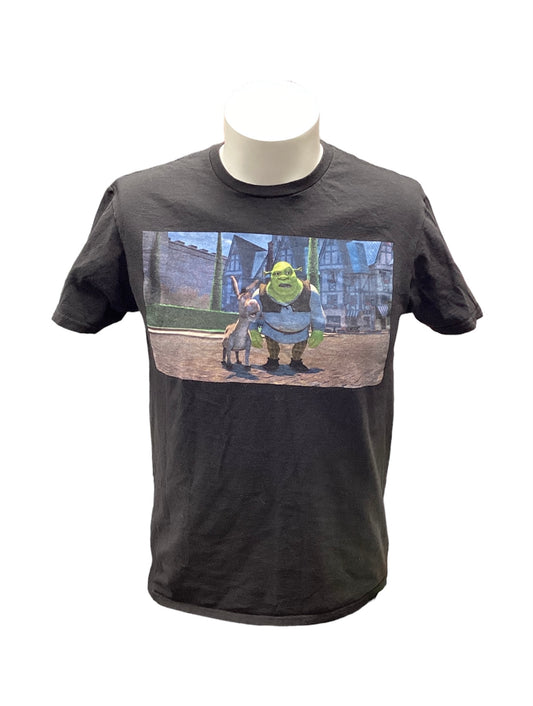 DreamWorks Men's Shrek Tee Black M