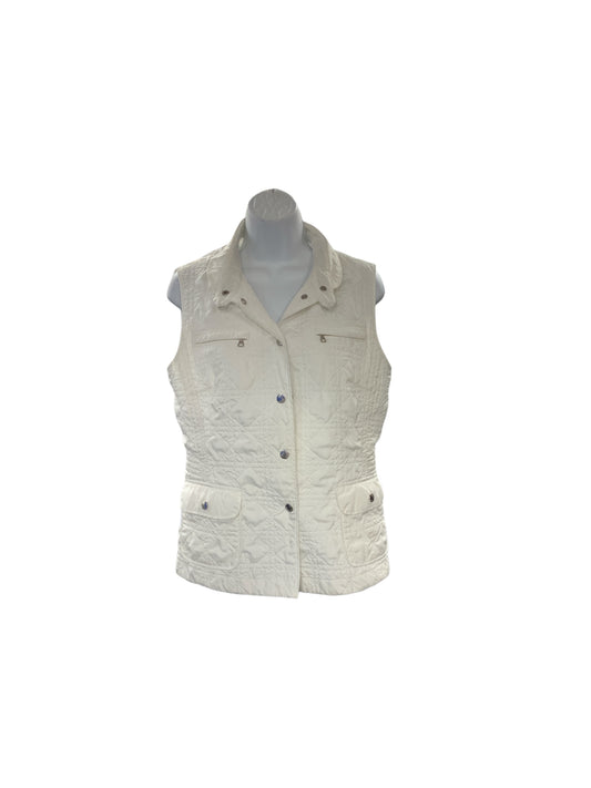 Bogner Women's Quilted Vest White 8=M
