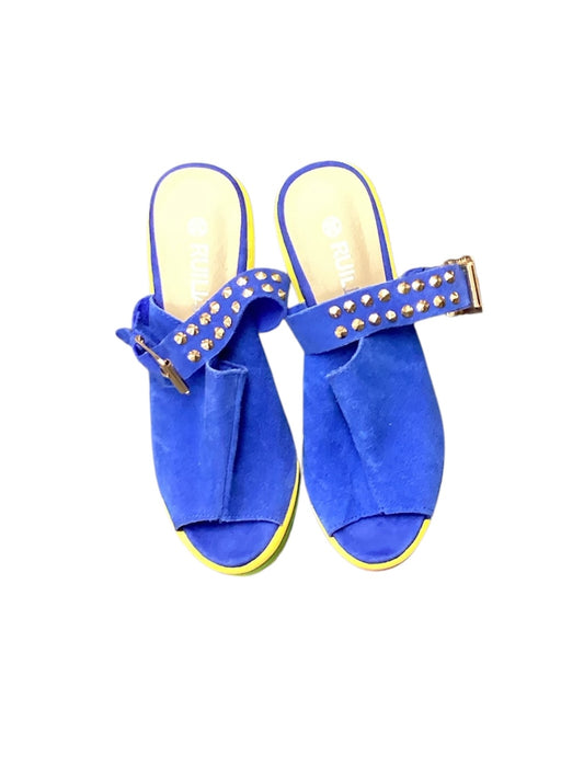 Ruilian Multicolored Espadrille 38