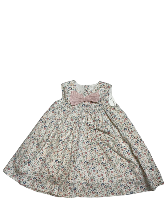 mammas & pappas Girls Floral Dress Size 9-12 M