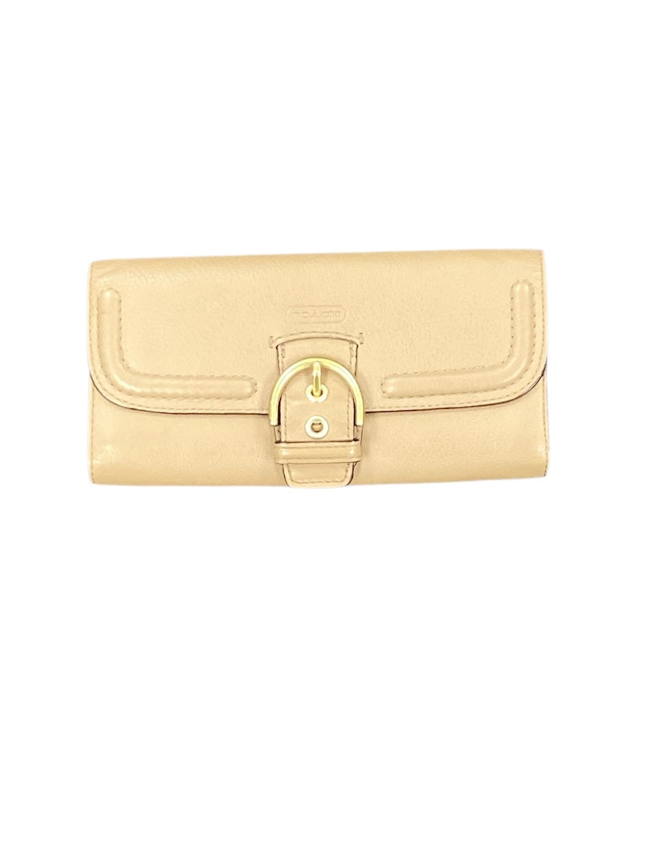 Coach Nude Leather Wallet