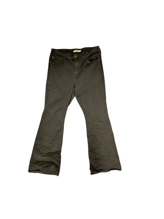 Levis Women's 726 Jean Black 33/16