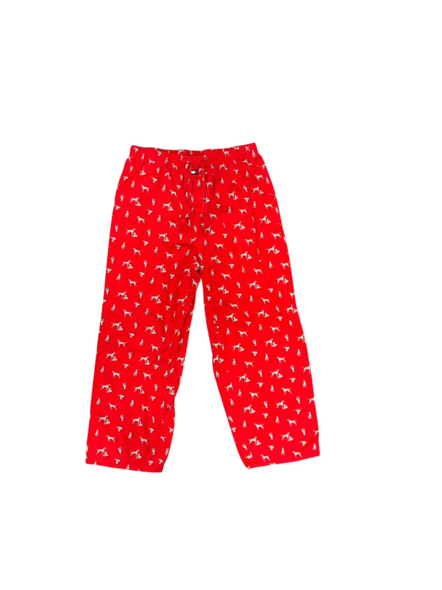 Tommy Hilfiger Men's Pajama Pant Red L