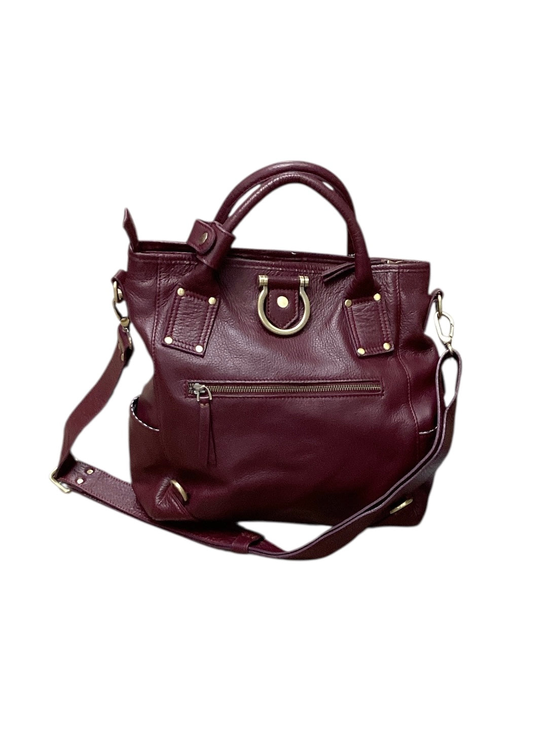 Sapahn Maroon Handbag