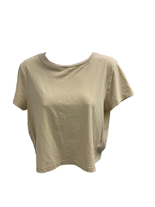 Univertsal Thread Jr. Crop Tee Tan S