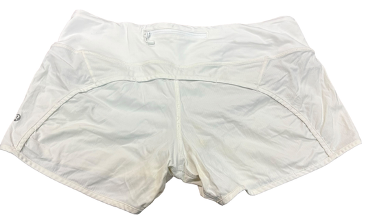 Lululemon Ladies Shorts Off White Size 8