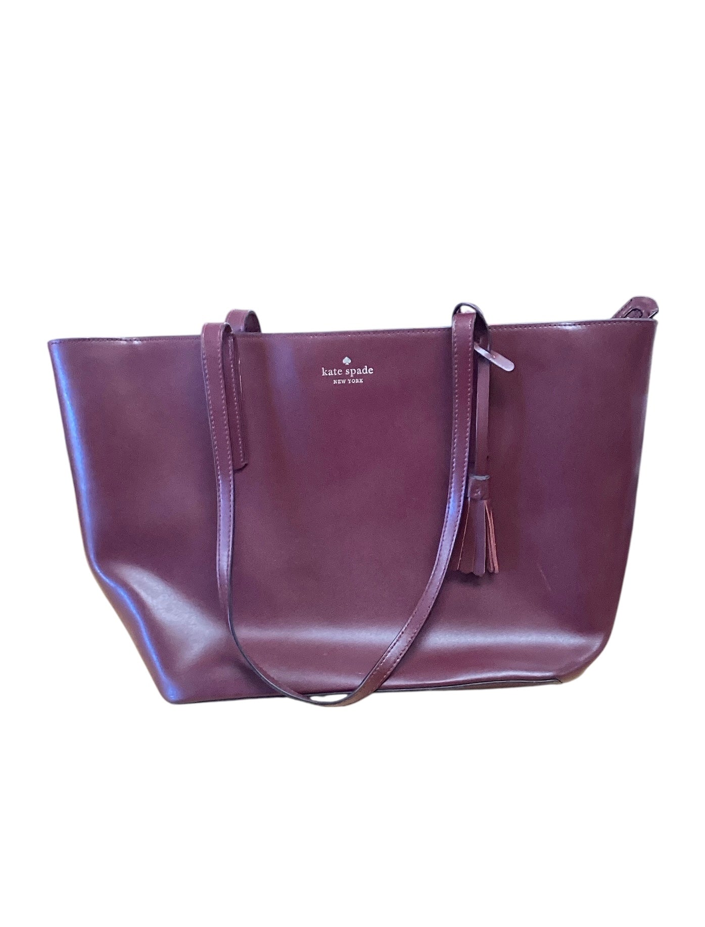 Kate Spade Maroon Tote Bag