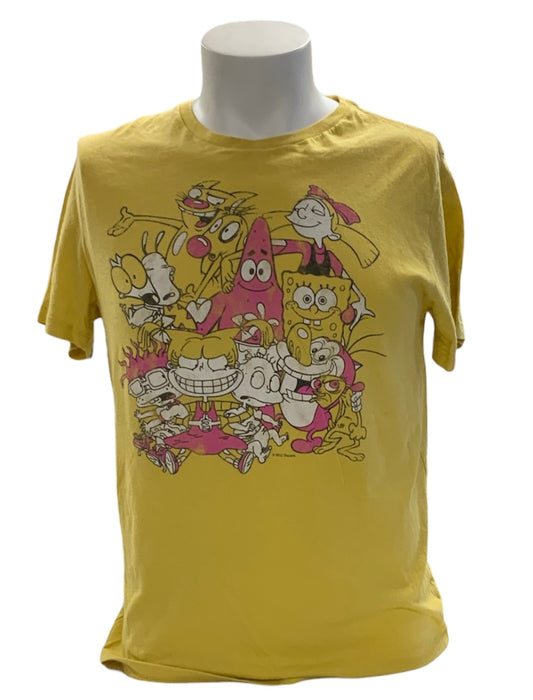 Old Navy Men's Yellow Rugrats Tee S