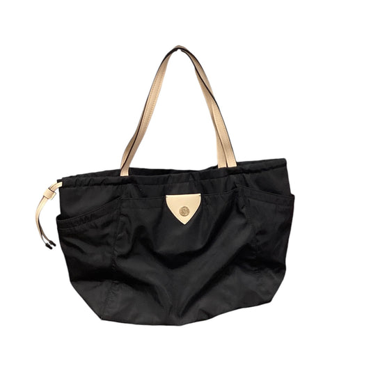 Anne Klein Black Nylon Tote