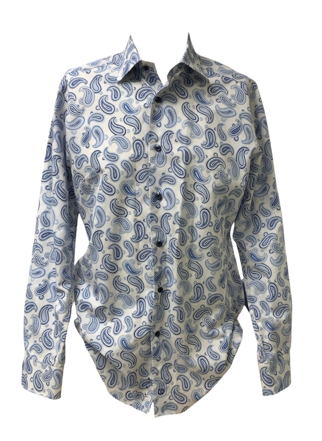 David Donahue Men’s Shirt Blue 16 34/35