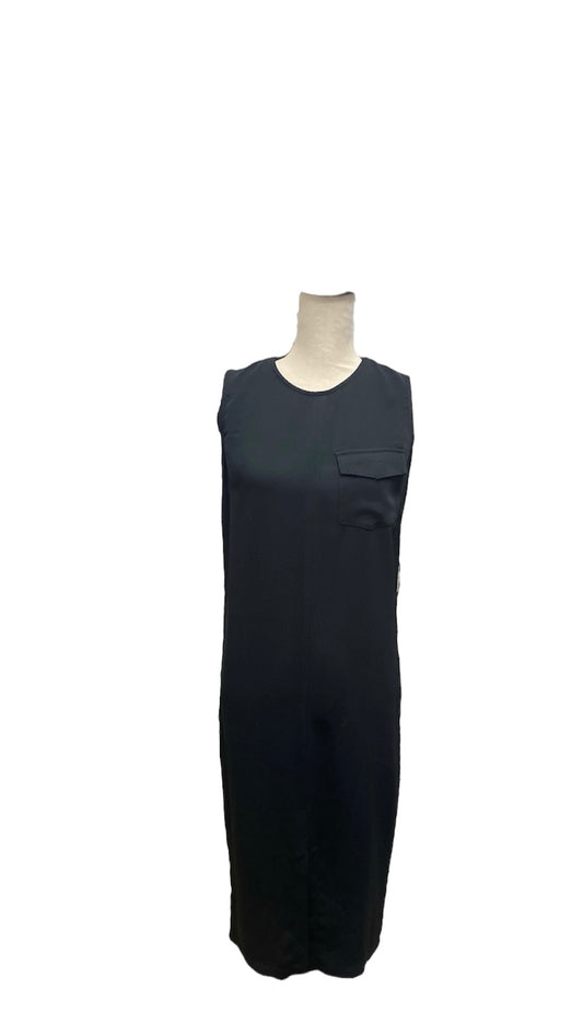 Who What Wear Midi Black Dress S