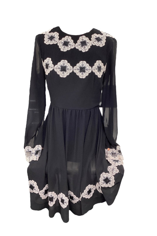 Ted Baker London Women's Dress Black Ivory 2