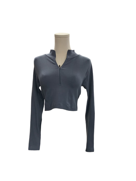 NWT No Boundaries Jr Zip Top Slate L