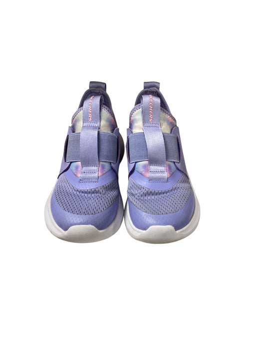 Skechers Girls Tenis Shoes Purple 2