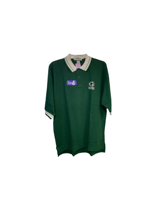NWT Antigua Men's Greenbay Polo Forest L
