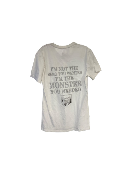 Chicyea Men's Tee I'm Not The Hero ..White S