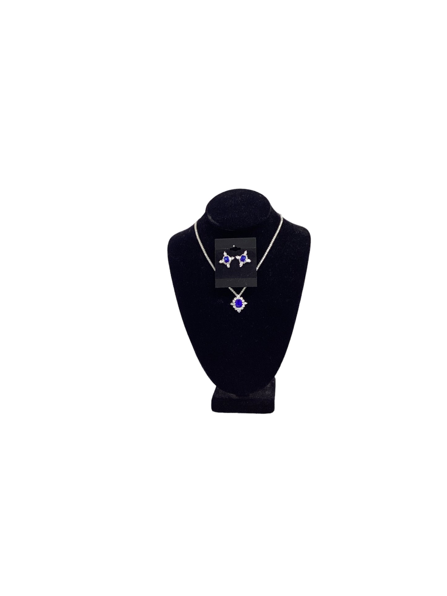 Christina Collection Necklace Set Blue