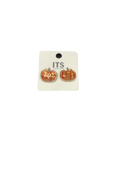 ITS Gold Pumpkin Earings