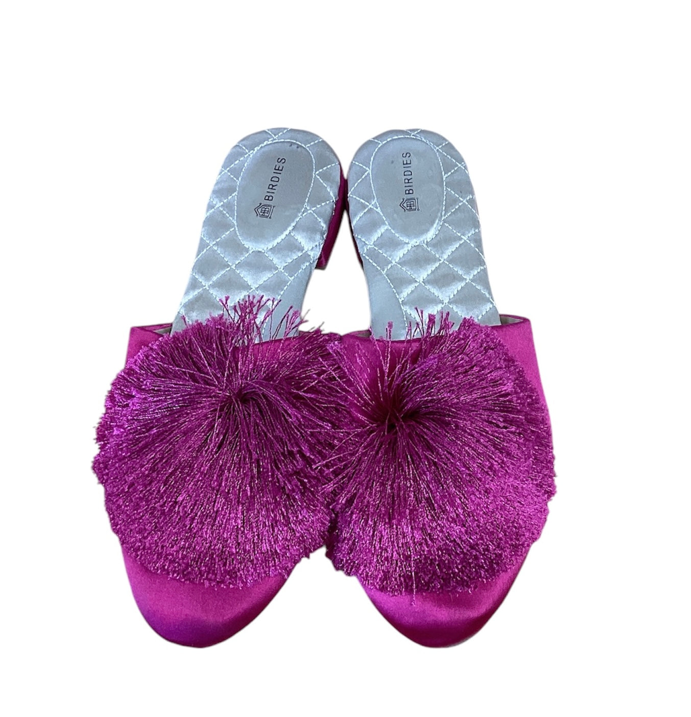 Birdies Pink Pom Pom Slides