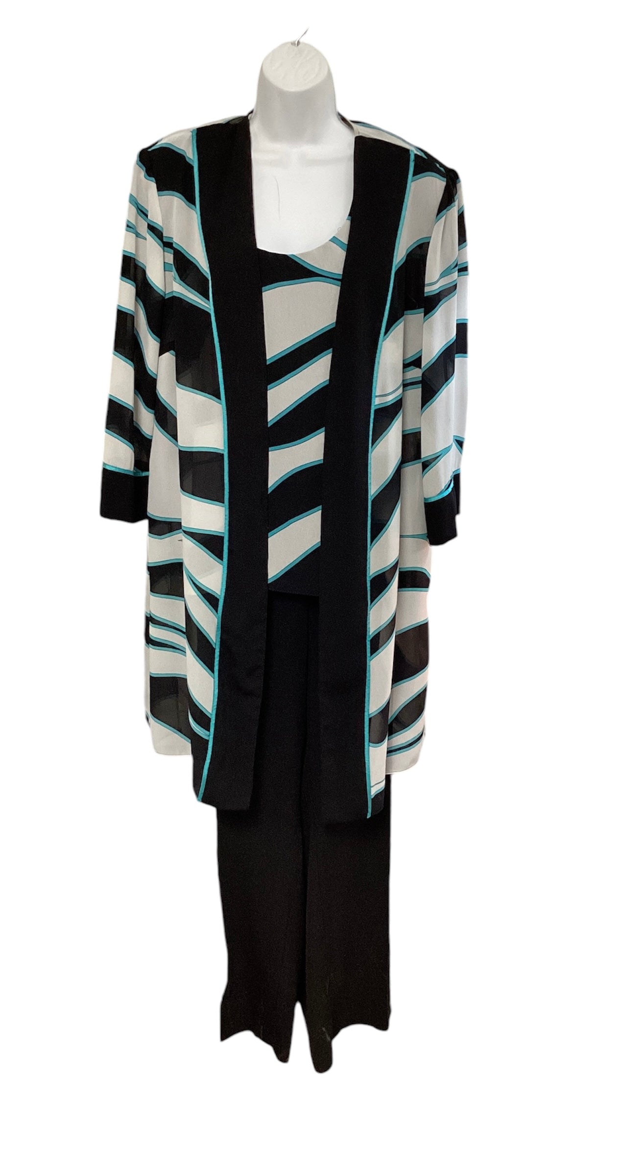 Dana Kay Women's 3 pc Suit Stripe 16W