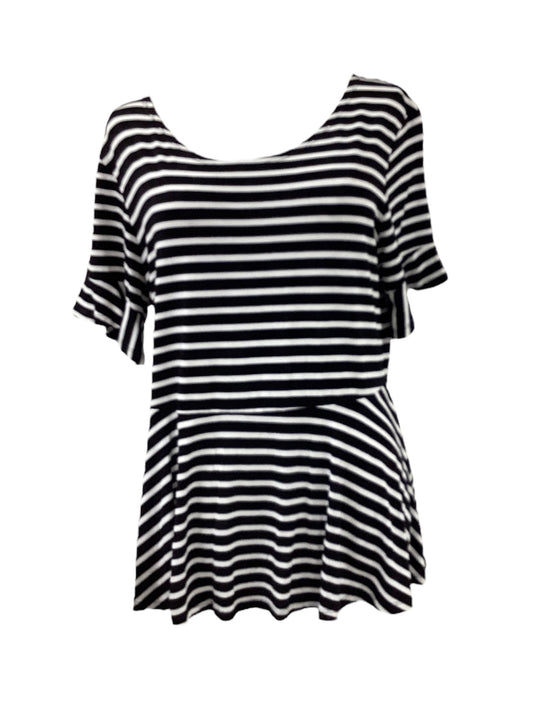 Chicos Women's Knit Top Stripe 1=8