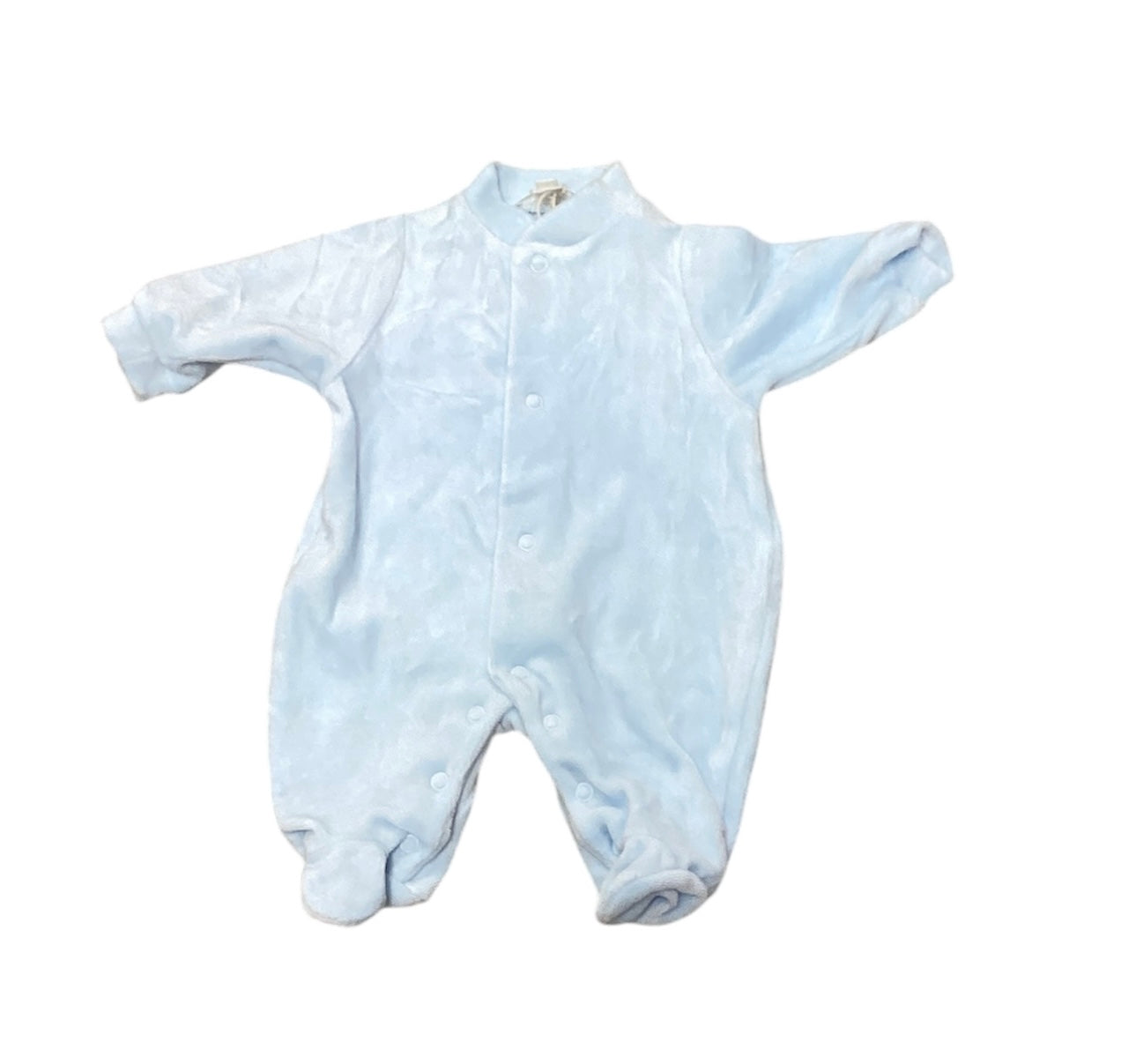 NWT Marie Chantal Boys Blue Onesie 0M