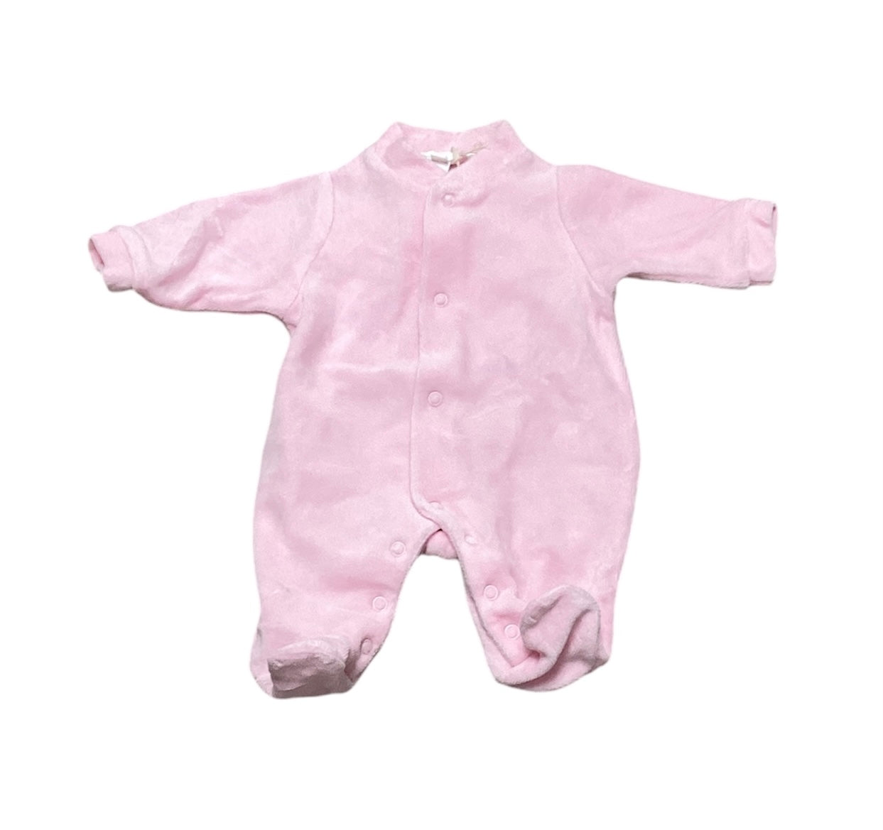 NWT Marie Chantal Girls Pink Velour Onesie