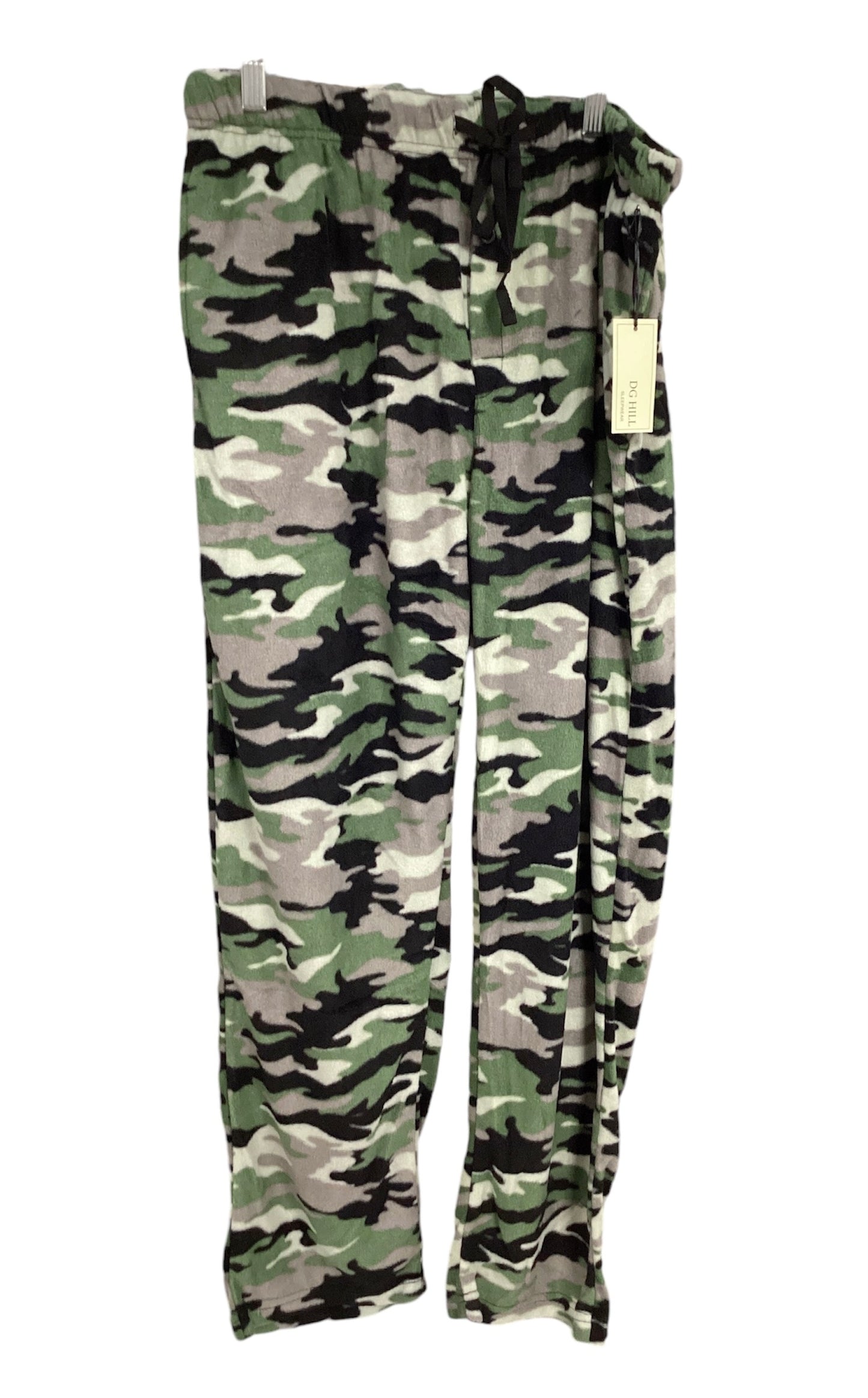 DG Hill Boys Green Camo Pants L