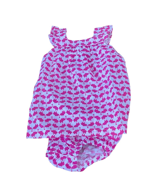 NWT Carter’s Girls Pink 2pc NB-3m