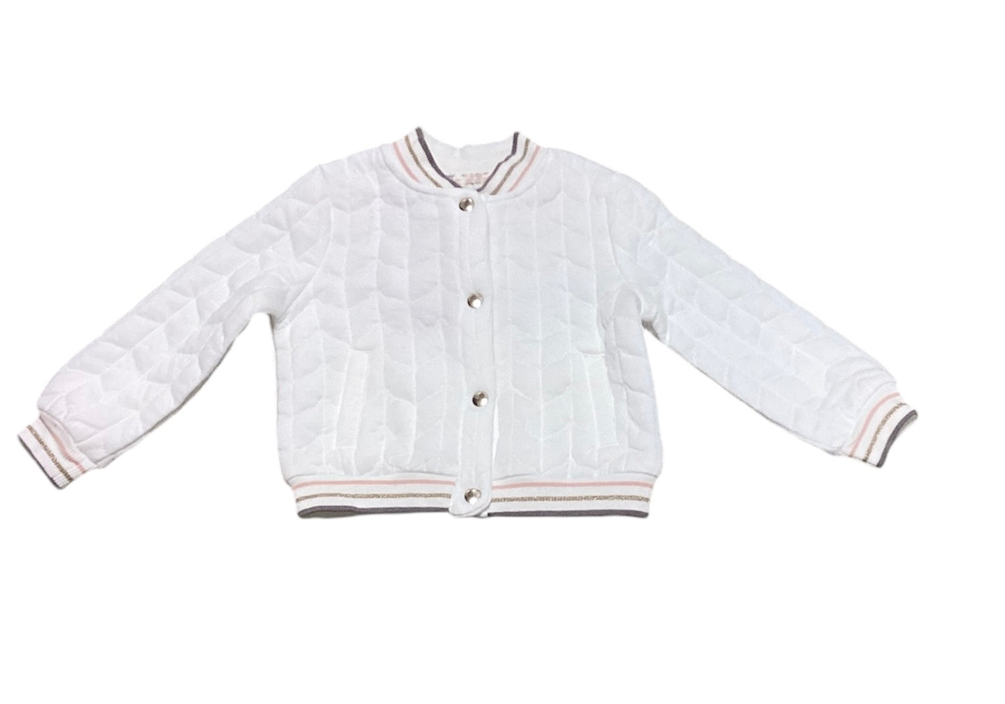 Max Studio Kids White Jacket 12m